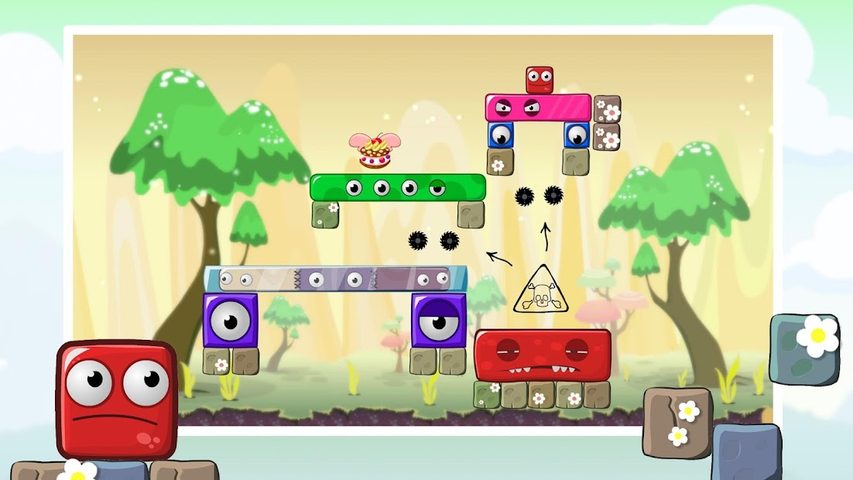 Screenshot 3: Monsterland. Junior vs Senior
