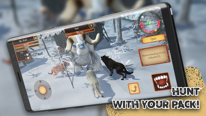 Screenshot 7: Wolf Simulator - Animal Games
