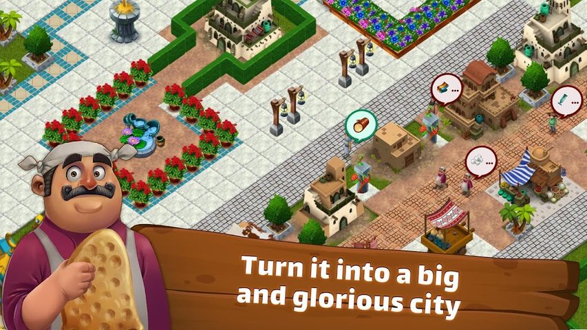 Screenshot 2: SunCity: City Builder, Farming game like Cityville