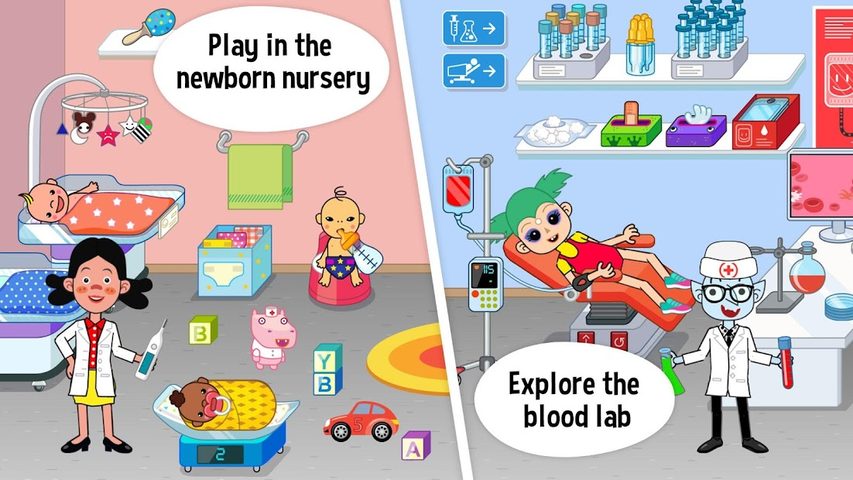 Screenshot 2: Pepi Hospital: Learn & Care