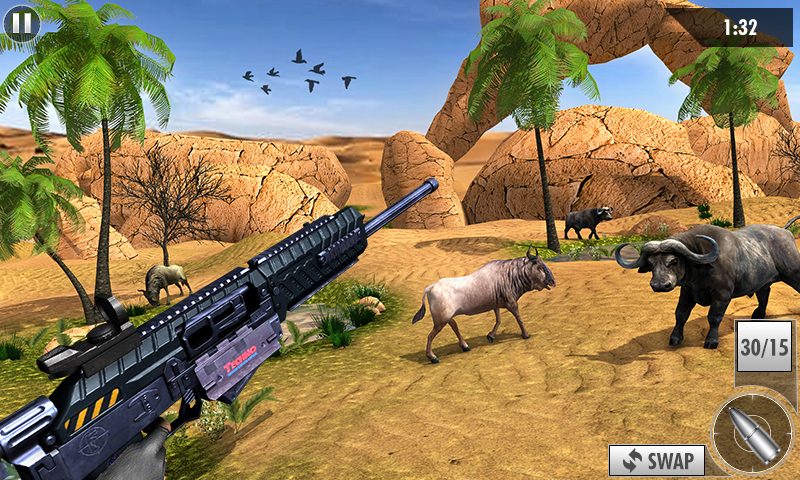 Screenshot 1: Wild Deer Hunt 2021: Animal Shooting Games