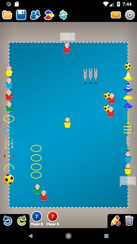 Screenshot 2: Coach Tactic Board: Handball