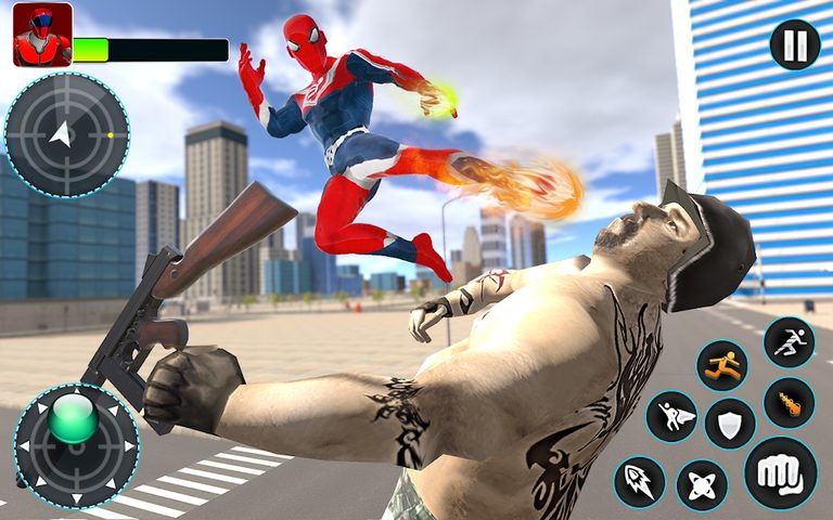 Screenshot 13: Flying Hero Rescue Robot Games