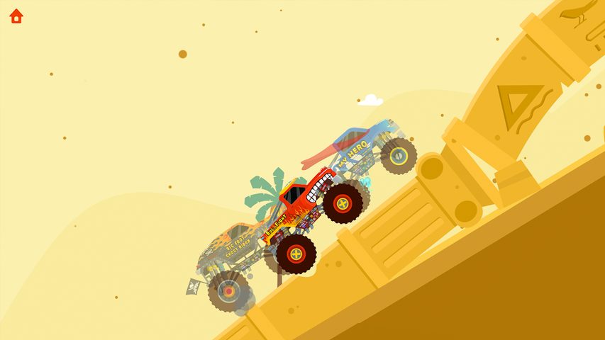Screenshot 4: Monster Truck Games for kids