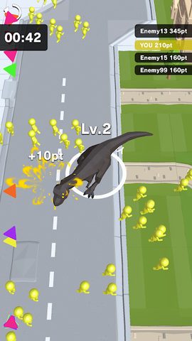 Screenshot 2: Dinosaur Rampage