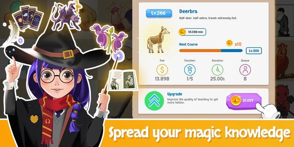 Screenshot 6: Idle Wizard School