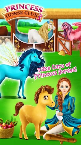 Screenshot 1: Princess Horse Club 3 - Royal Pony & Unicorn Care