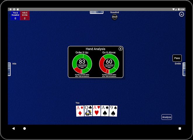 Screenshot 13: Euchre Card Classic
