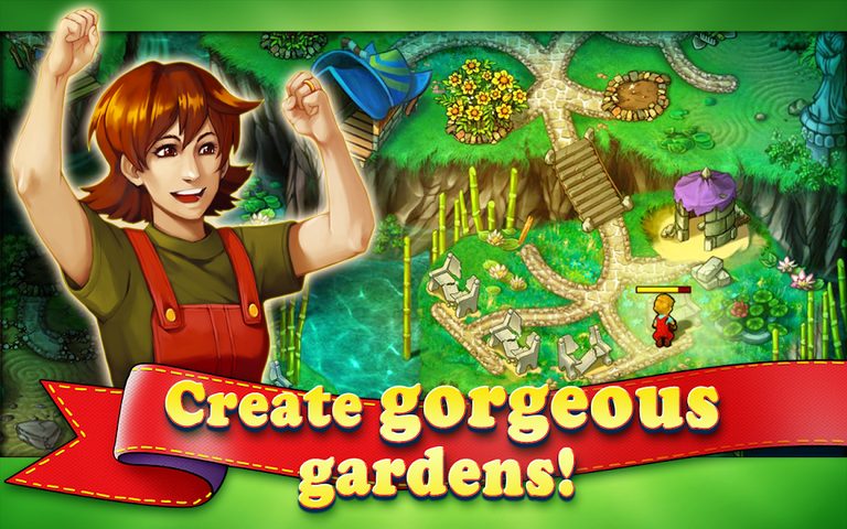Screenshot 1: Gardens Inc 4 - Blooming Stars