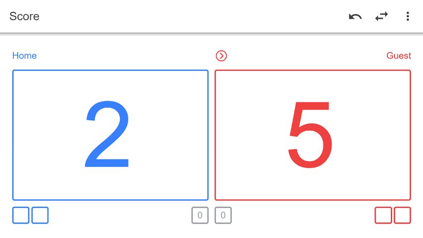 Screenshot 2: Volleyball Score Simple