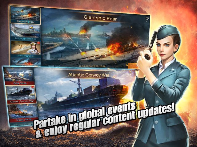 Screenshot 3: Warship Commanders