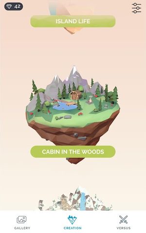 Screenshot 16: Poly Island: create, color, re