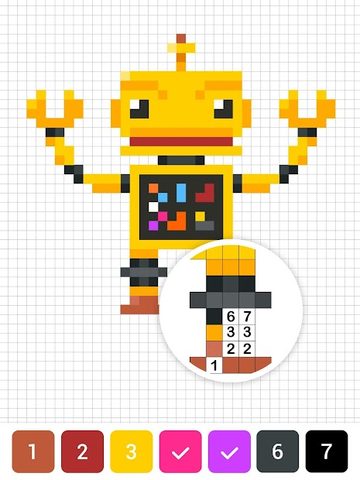 Screenshot 11: Draw.ly:Color by Number