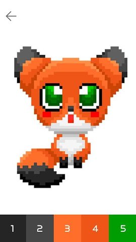 Screenshot 3: Fox.Color - Color by Number
