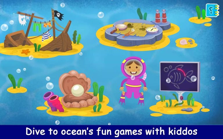 Screenshot 3: Kiddos under the Sea
