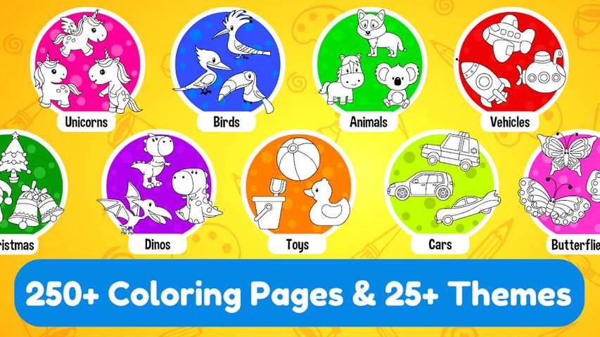 Screenshot 11: Learning & Coloring Game for Kids & Preschoolers