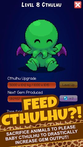 Screenshot 4: Idle Tap Zoo: Tap, Build & Upg