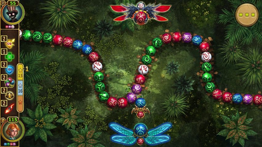 Screenshot 2: Marble Duel: marble puzzle