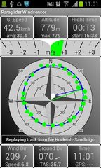 Screenshot 1: Paraglider Dashboard