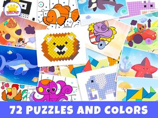 Screenshot 11: Bibi.Pet Pixel and Tangram Gam