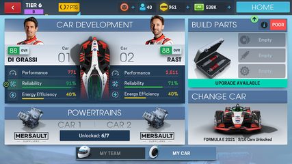 Screenshot 1: Motorsport Manager Racing