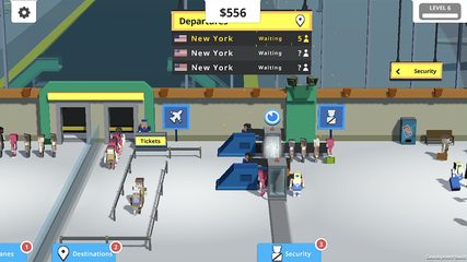 Screenshot 1: Idle Tap Airport