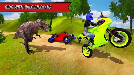 Screenshot 5: Bike Racing Dino Adventure 3D