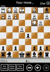 Screenshot 1: Chess By Post