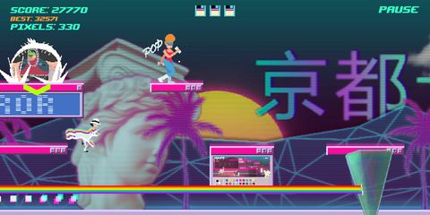 Screenshot 3: Top Run: Retro Pixel Adventure