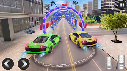 Screenshot 6: Chained Car Racing Stunts Game