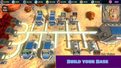 Screenshot 1: Idle Space Mining