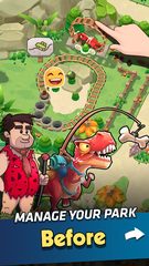 Screenshot 2: Stone Park: Prehistoric Tycoon - Idle Game