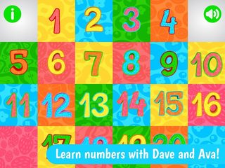 Screenshot 11: Numbers from Dave and Ava