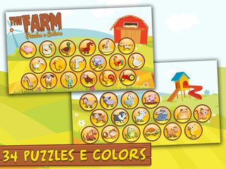 Screenshot 3: Farm Animals: Kids & Girls puzzles games Free