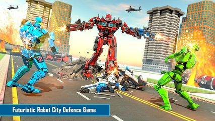 Screenshot 7: Police Robot Car Transform War