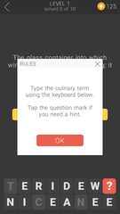 Screenshot 2: Tasty Words