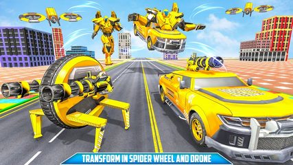 Screenshot 2: Spider Wheel Robot War Game