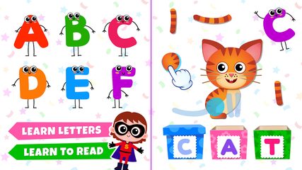 Screenshot 9: Learn to Read! ABC Letters, Phonics Games for Kids