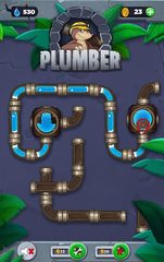 Screenshot 6: Water flow - Connect the pipes