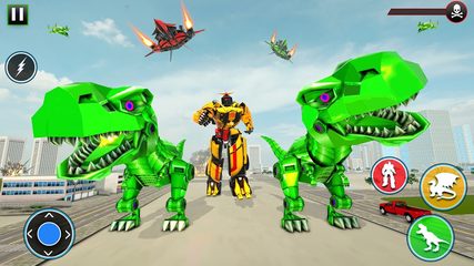 Screenshot 18: Dino Robot Games: Flying Robot