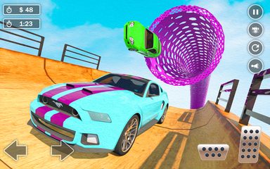 Screenshot 9: Crazy Car Stunts - Mega Ramp