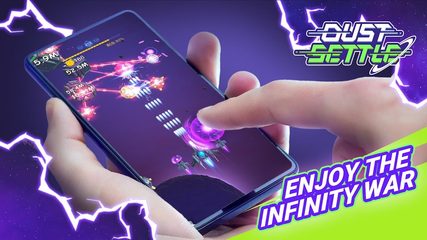 Screenshot 1: Dust Settle 3D - Galaxy Attack