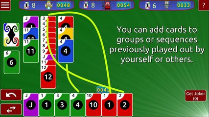 Screenshot 2: Classic Rummy card game