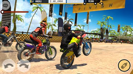 Screenshot 2: Clan Race: PVP Motocross races