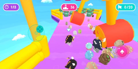 Screenshot 5: Fall.io - Race of Dino