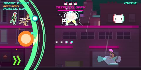 Screenshot 1: Top Run: Retro Pixel Adventure