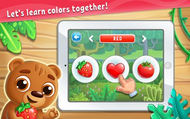 Screenshot 1: Colors learning games for kids