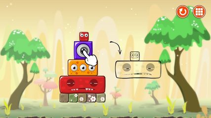 Screenshot 1: Monsterland 2. Physics puzzle