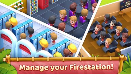 Screenshot 4: Idle Firefighter Tycoon