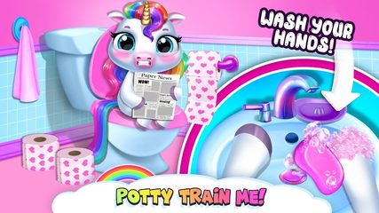 Screenshot 3: My Baby Unicorn - Pony Care